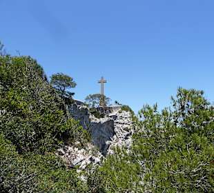 Das Kreuz San Salvadore -toller Aufstieg und Sicht
