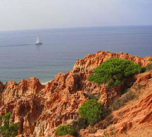 Het mooie Falesia strand