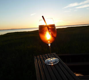 Sonnenspiegelglas ( lecker :-) )