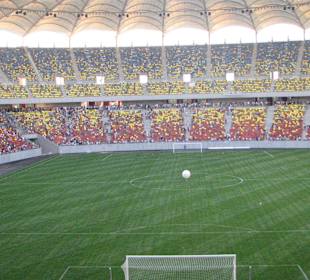 Lawn of Stadium at inauguration 