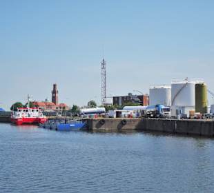 Gastrozeile am Neuen Fischereihafen