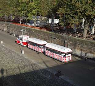 Der Stadtmusikanten-Express an der Schlachte