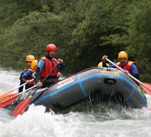 Rafting auf der Mölln in Östereich