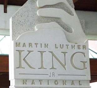 Eingang zu Martin Luther King Jr Gedenkstätte