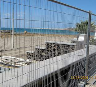 Ehemalige kleine Strandbucht