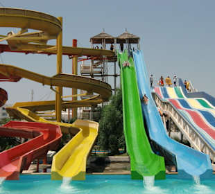 Aqua Park in unmittelbarer Nähe