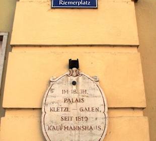 Barockfassade bei Herrenhaus Tafel