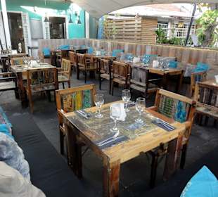 Impressionen vom Terrassenambiente des "Ginger"