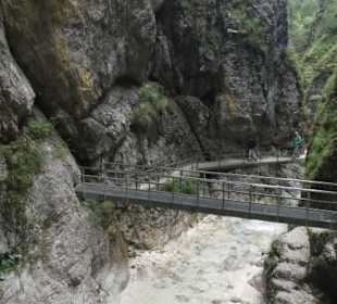 Wanderung Almbachklamm Richtung Theresienklause