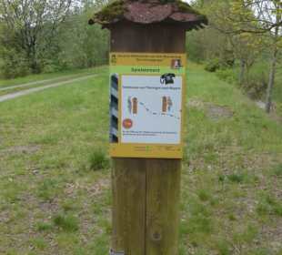 Wanderweg Grenzgänger: thüringische Seite