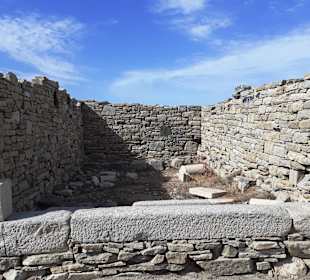 Archäologisches Anlage von Delos