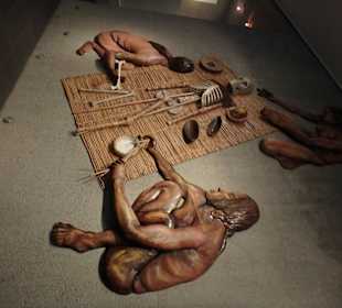 Darstellung von Mumifizierungstätigkeiten