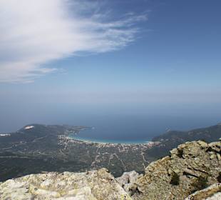 Golden Beach von oben 