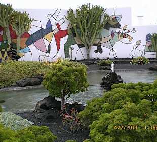 Wandmalerein vor dem Haus