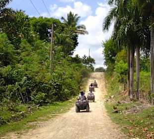 Rueckweg durch die Berge