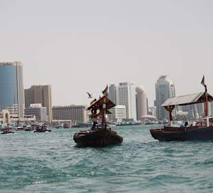 Abras in Deira auf dem Creek