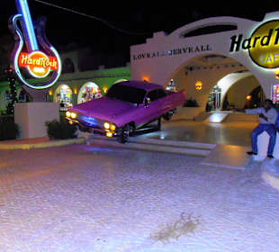 Hard Rock Café in der Einkaufsmeile von Hurghada