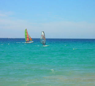 Wasser am Strand von Jandia
