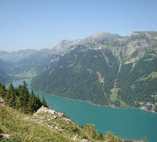 Vue sur Klöntalersee