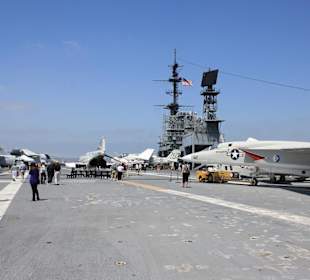 Flugdeck USS Midway (Hafen San Diego)