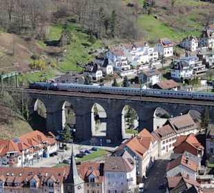 Das Hornberg Viadukt im Original
