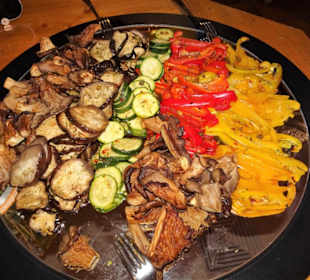 Salatbüffet im Gasthof-Hotel zum Löwen