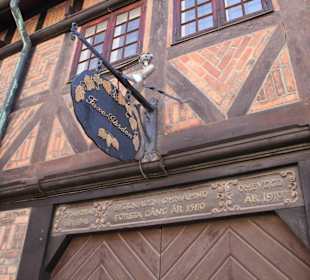 Bunte Fachwerkhäuser