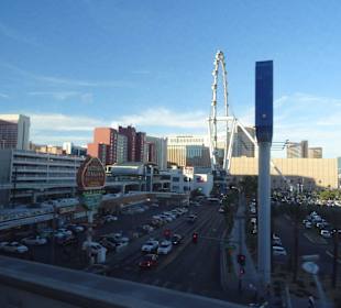 Mit der Mono Rail über Las Vegas