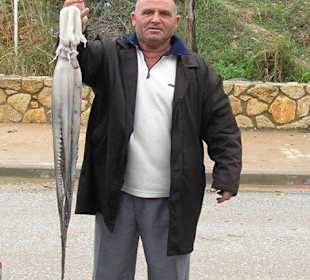 Tintenfisch und Lefteris