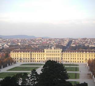 Schloss Schönbrunn von oben