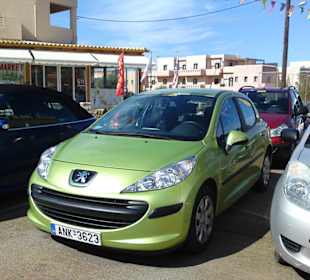 Klein und schnittig - "unser" Mietfahrzeug