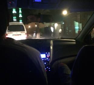 Mohamed fuhr uns spontan Abends zum Hafen/Marina