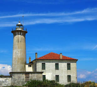 Leuchtturm Richtung Lignano