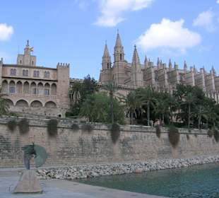 Kathedrale La Seu  und Almudaina Palast
