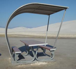 Picknickplatz aus der Nähe