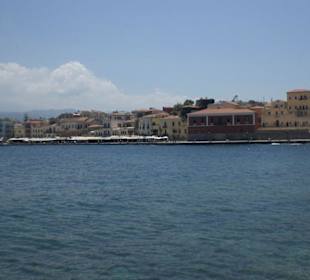 Blick auf Chania