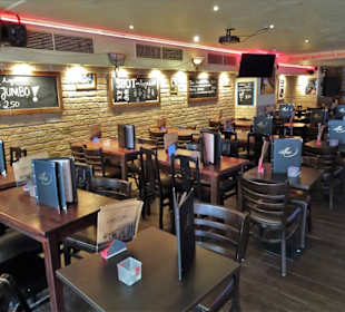 Blick in den Gastraum des Casa Cuba