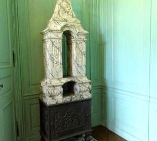 Ofen im Gästezimmer