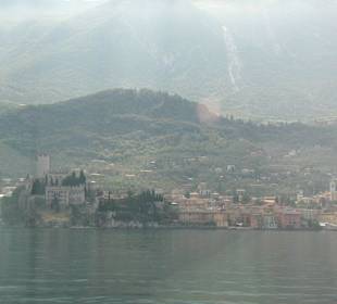 Anfahrt auf Malcesine
