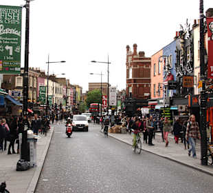 Abends leert sich Camden Town