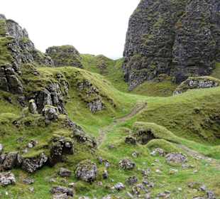 Mitten im Quiraing Massiv