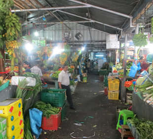 Unterwegs im einheimischen Markt 