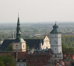 Widok z Bramy Opatowskiej