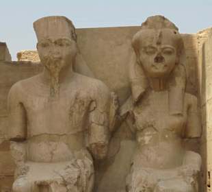Tut ankh amun und seine Frau