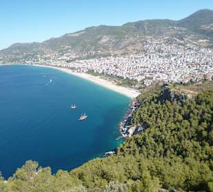 Alanya Ausblick von der Burg