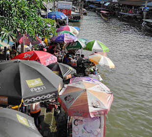 Schwimmende Märkte von Amphawa