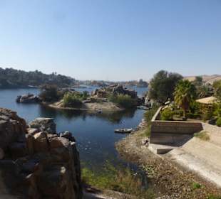 Kleine Nilbootsfahrt - Assuan Botanischer Garten 