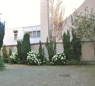 Blick in den Hof des ehemaligen Palais