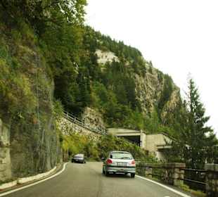 Nicht viele Autos unterwegs