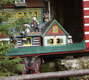 Čertův mlýn poháněný potůčkem